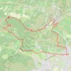 Trace GPS Maussane - Mont Paon, itinéraire, parcours