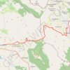 Trace GPS De Villagrande di Tornimparte à Fiamignano, itinéraire, parcours