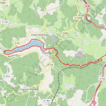 Trace GPS Circuit n°4 : La Vallée Sèche, itinéraire, parcours