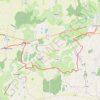 Trace GPS Sur les pas des Maîtres Sonneurs (La Motte Feuilly - Châteaumeillant), itinéraire, parcours