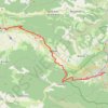 Trace GPS Etape5 - Puivert - Quillan, itinéraire, parcours