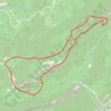 Trace GPS Le tour de la grande montagne, Gigondas, itinéraire, parcours