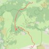 Trace GPS Pic du Tousseau, itinéraire, parcours