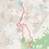Trace GPS Lac du Pourtet, itinéraire, parcours