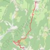 Trace GPS Grande Traversée des PréAlpes : Vassieux-en-Vercors - Marignac-en-Diois, itinéraire, parcours
