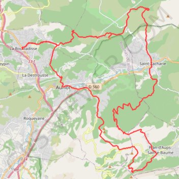 Trace GPS De Regagnas à Bertagne, itinéraire, parcours