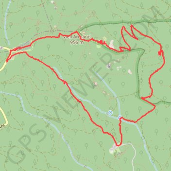 Trace GPS Hartmannswillerkopf, itinéraire, parcours