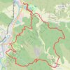 Trace GPS 17-Parc Saint-Bertrand, Laval, Bitrague_2022-10-23, itinéraire, parcours