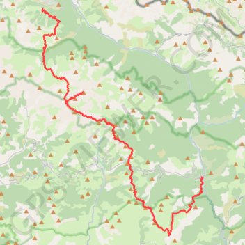 Trace GPS Brevet Alpin du Mounier, itinéraire, parcours