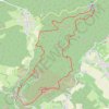 Trace GPS Le hochwald - ligne maginot (fossé antichar), itinéraire, parcours