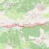 Trace GPS Raquettes à Ancelle vers Rouane Basse, itinéraire, parcours