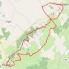 Trace GPS Chalivoy-Milon, itinéraire, parcours