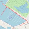 Trace GPS Mile Long Pier, itinéraire, parcours