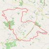 Trace GPS Vallons du Lectourois - La Romieu, itinéraire, parcours