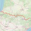 Trace GPS Trans Pyrénées moto, itinéraire, parcours