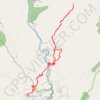 Trace GPS Alquezar Abrigo de Arpan, itinéraire, parcours