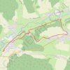 Trace GPS Croisy sur Andelle, itinéraire, parcours