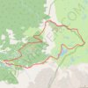 Trace GPS Tour du lac Fourchu, itinéraire, parcours