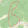 Trace GPS track, itinéraire, parcours