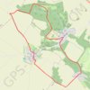 Trace GPS Autour du bois de Morval, itinéraire, parcours