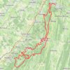 Trace GPS Le Grand Rambey - Courbouzon, itinéraire, parcours