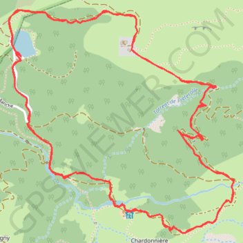 Trace GPS Morzine - Lac des Mines d'Or, itinéraire, parcours