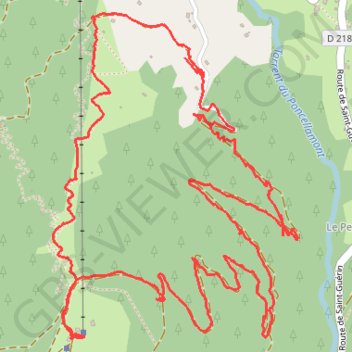 Trace GPS Les Envers-Plateau de Cuvy, itinéraire, parcours
