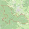Trace GPS Sur le toit du Rhône : Le Mont Saint-Rigaud, itinéraire, parcours