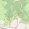 Trace GPS Cabane de Bonrepos et Étang d'Alet ou de la Lacarde, itinéraire, parcours