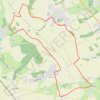 Trace GPS Randonnée Abbecourt - Tillard, itinéraire, parcours