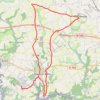 Trace GPS Circuit vélo Riec-Le Trévoux-Riec, itinéraire, parcours