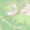Trace GPS Les Hauts-Forts, Col de l'Encarnette, itinéraire, parcours