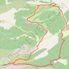 Trace GPS Le Pic des Mouches, itinéraire, parcours
