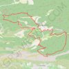 Trace GPS Puits d'Auzon - Vauvenargues, itinéraire, parcours