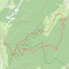 Trace GPS Le Mont Forchat - Habère Lullin, itinéraire, parcours