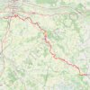 Trace GPS GR46 De Artannes-sur-Indre (Indre et Loire) à Buzançais (Indre), itinéraire, parcours