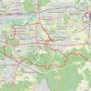 Trace GPS Boucle Etangs Bussy - GR forêt de Ferrière, itinéraire, parcours