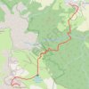 Trace GPS Sommet de la Montagnette (1972m) par le Pas de lâEssaure valverco, itinéraire, parcours
