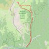 Trace GPS Orgeval - But brouillard sous le Mont de la Coche (Bauges), itinéraire, parcours