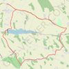 Trace GPS Autour du lac de Laragou, itinéraire, parcours