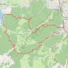 Trace GPS De Saint-Laurent au Réservoir de Bouzey, itinéraire, parcours