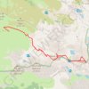 Trace GPS Mont Arrouy, Pic Prudent, Pic de la Coume de l'Ours par le refuge Packe, itinéraire, parcours