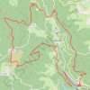 Trace GPS Boucle autour de la Faille de La Tâche - Renaison (les barrages), itinéraire, parcours