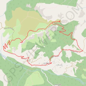 Trace GPS Croix de Stata - Croix Cartier, itinéraire, parcours