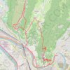 Trace GPS Le Néron depuis Grenoble (Chartreuse), itinéraire, parcours