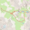Trace GPS Les Trois Lacs en faisant le tour du Lac Rond, itinéraire, parcours
