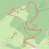 Trace GPS Ascension du Vimont (ou Pic Pelé) - La Chamba, itinéraire, parcours