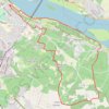 Trace GPS Saumur de Loire en vignes, itinéraire, parcours