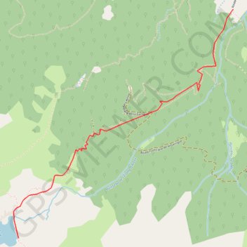 Trace GPS Étangs d'Artax, itinéraire, parcours