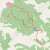 Trace GPS BOBIJA: Opaljena Stena (1.156) - Oštra Stena (1.158) - Crni ..., itinéraire, parcours